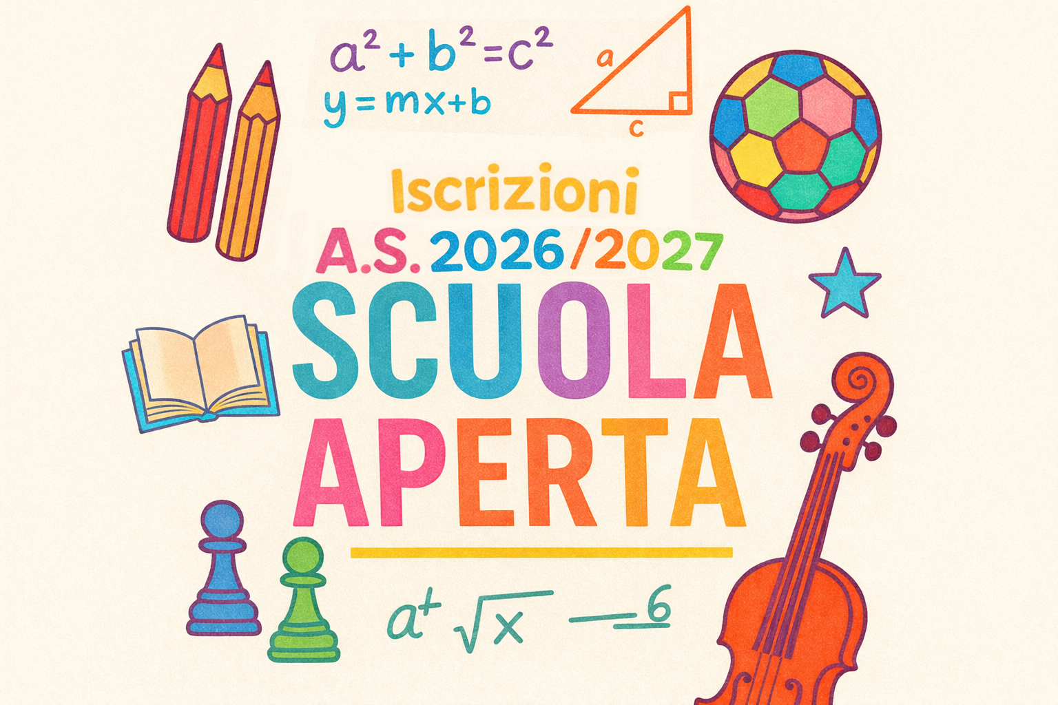 Scuola Aperta - Iscrizioni A.S.2026-2027
